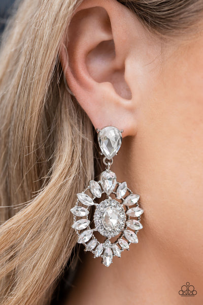 My Good LUXE Charm - White Earring