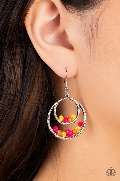 Bustling Beads - Multi Earring