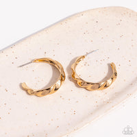 HOOP it Up - Gold Earring