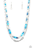 Tidal Trendsetter - Blue Necklace