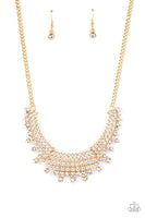 Shimmering Song - Gold Neckace