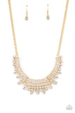 Shimmering Song - Gold Neckace