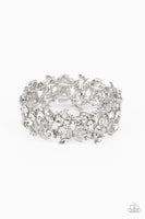 Feathered Finesse -White Bracelet