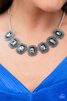 Iced Iron - Silver Necklace