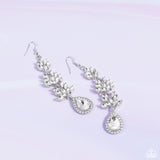 Water Lily Whimsy - White Earring