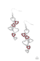 Sweetheart Serenade - Red Earring