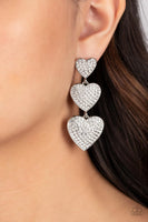 Couple's Retreat - White Earrings