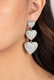 Couple's Retreat - White Earrings