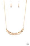 Sparkly Suitor - Gold Necklace