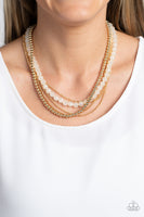 Boardwalk Babe - Gold Necklace