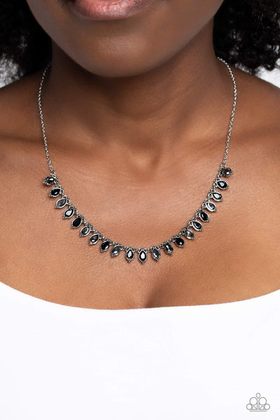 Fairy Light Fashion - Black Necklace