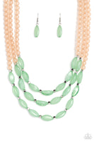 I BEAD You Now - Green Necklace