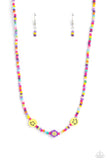 Flower Power Pageant - Purple Necklace