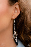 Iconic Impression - Silver Earring