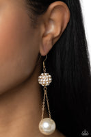 Ballerina Balance - Gold Earring