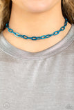 Exuberant Encore - Blue Necklace