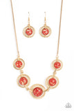 Sophisticated Showcase - Red Necklace