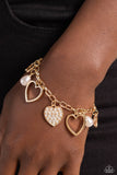 GLOW Your Heart - Gold Bracelet