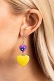 Flirting with Fashion - Purple Earring