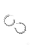 Braided Bravado - Silver Earring