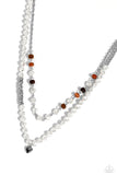 Pearl Pact - Brown Necklace