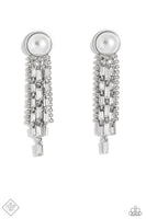 Genuinely Gatsby - White Earring