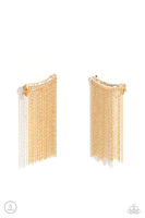 Feuding Fringe - Gold Earring