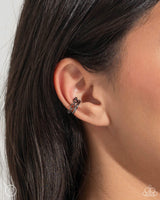 Barbell Beauty - Black Earring