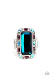 Radiant Rhinestones - Blue Ring